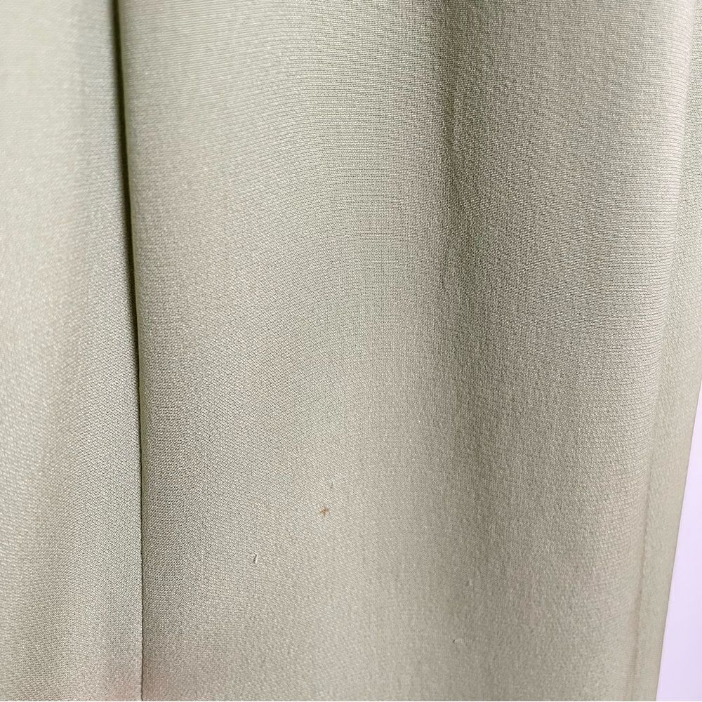 RENA LANGE Y2K Sleeveless Midi Silk Dress Floral Sequins Fairy Ethereal Formal - Picture 10 of 17